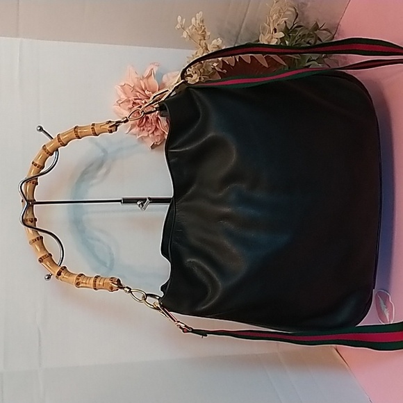 Gucci bamboo handle tote bag authentic - Picture 4 of 16